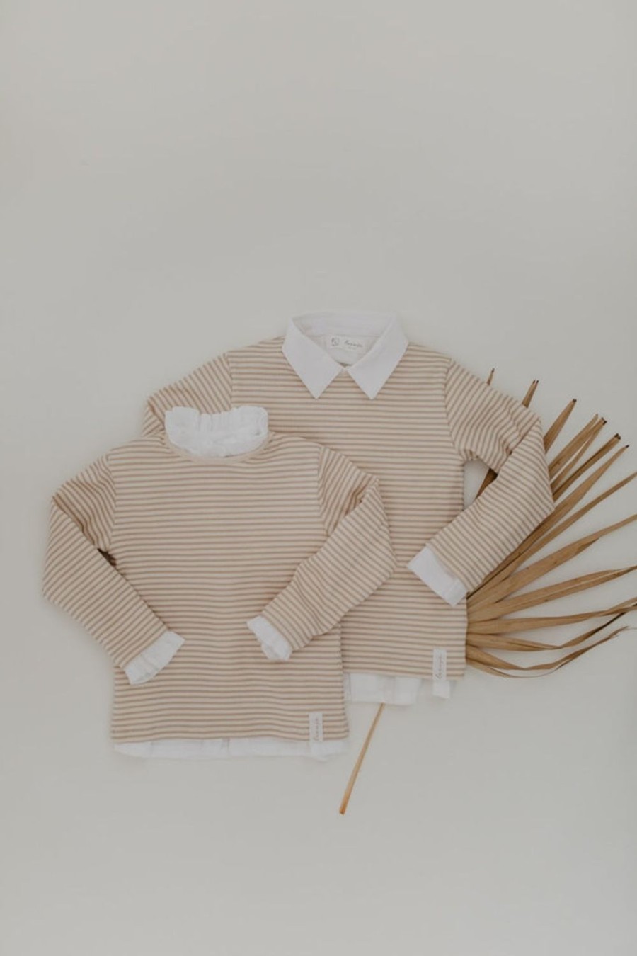 leevje Hemden & Shirts | Longsleeve Stripes Aus Bio-Baumwolle