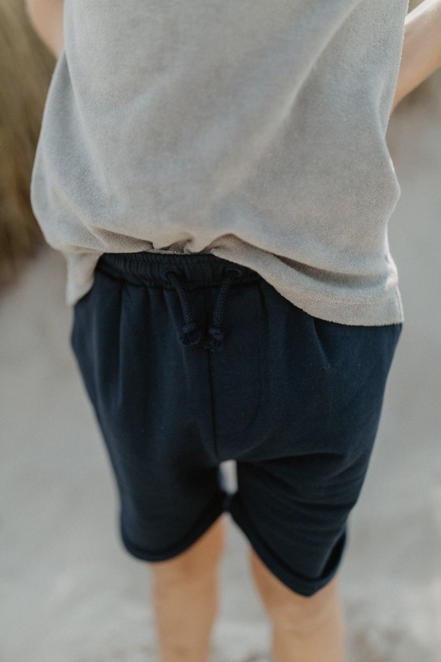 leevje Hosen & Shorts | Shorts Aus Sweat 'Navy'