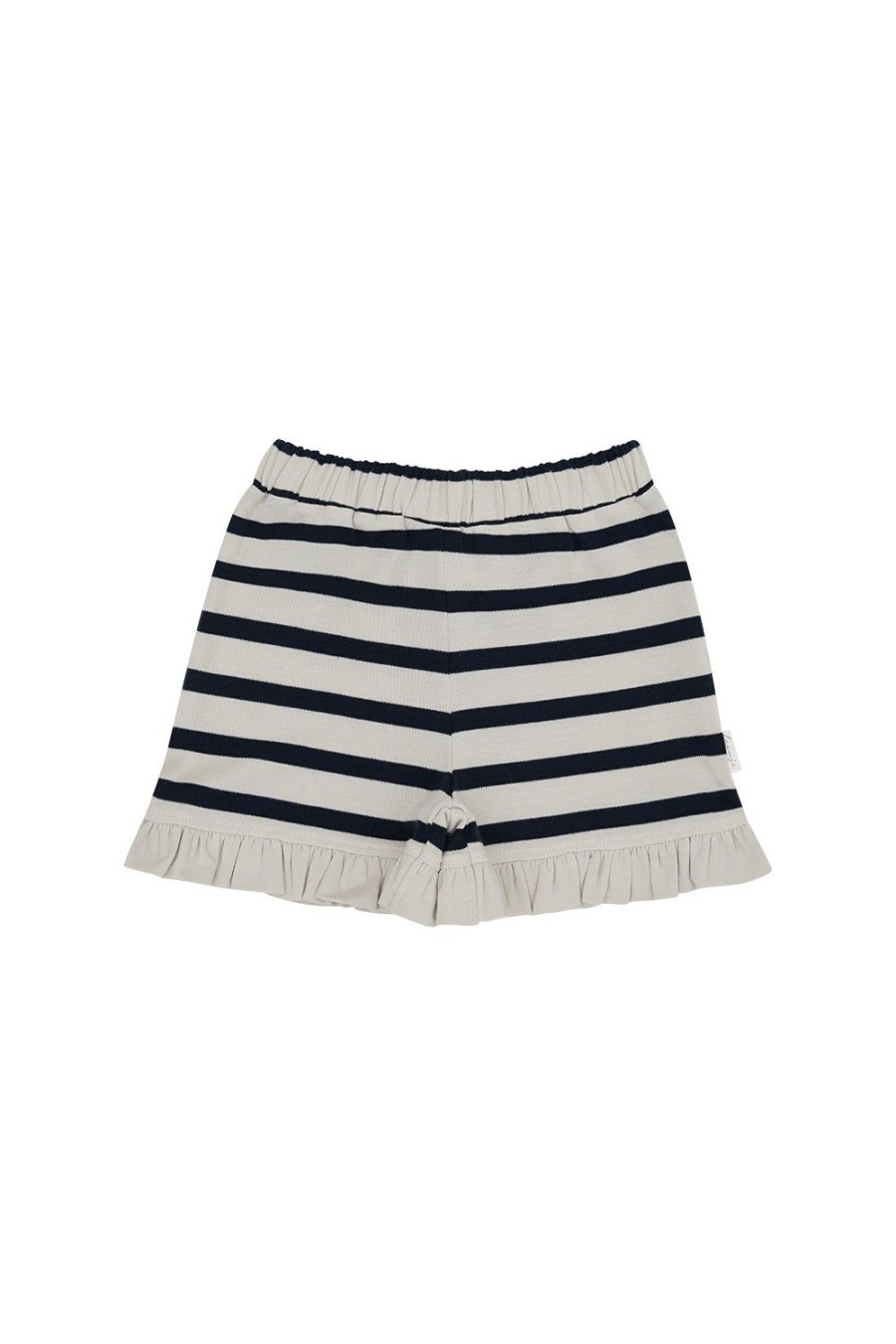 leevje Rocke & Shorts | Shorts Mit Ruschensaum 'Navy Stripes'