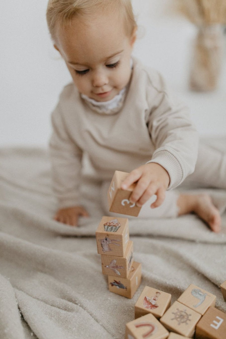 leevje Fur'S Kinderzimmer | Lernwurfel