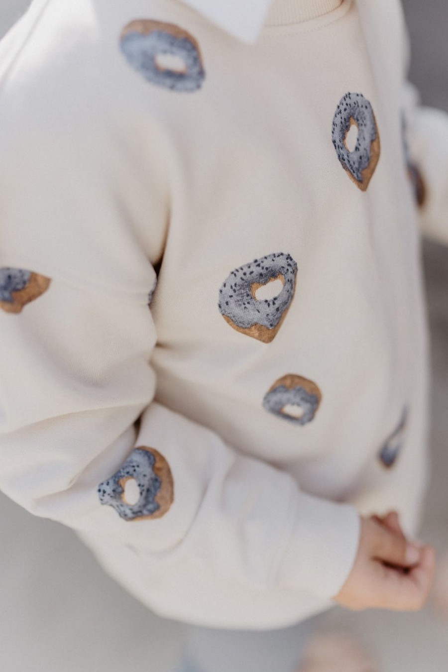 leevje Sweatshirts & Strick | Uni Oversized Sweatshirt 'Donuts'