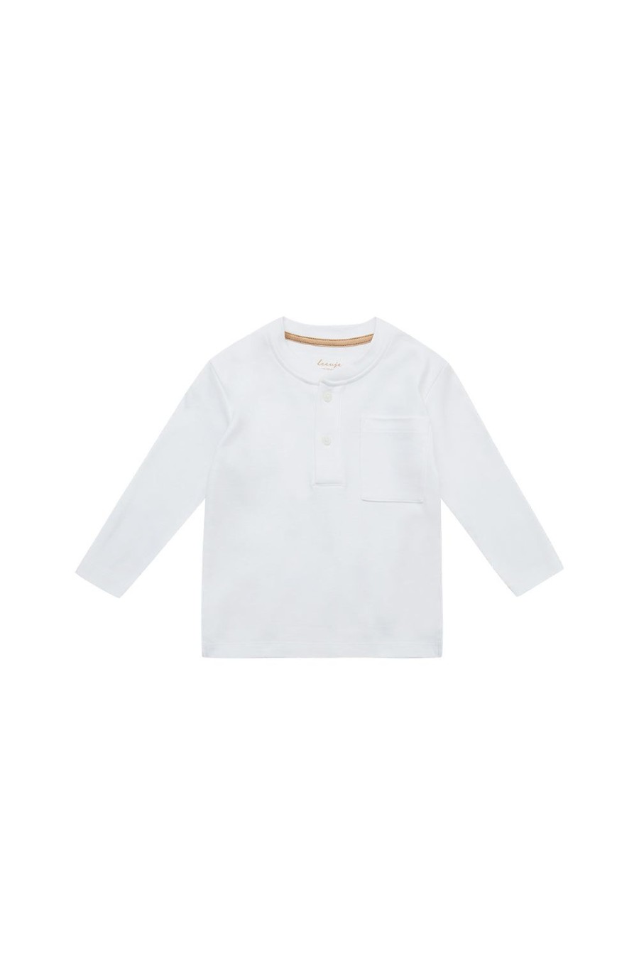 leevje Hemden & Shirts | Longsleeve Mit Brusttasche 'White'