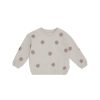 leevje Sweatshirts & Strick | Oversized Sweatshirt 'Field Of Daisies' Mit Stickerei