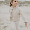 leevje Blusen & Shirts | Mini-Me Musselinbluse 'Cappuccino' Fur Kinder