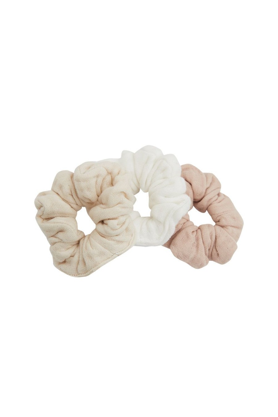 leevje Haarspangen | 3Er-Set Scrunchies Aus Musselin