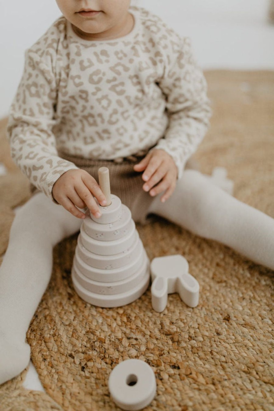 leevje Fur'S Kinderzimmer | Steckturm "Hase"