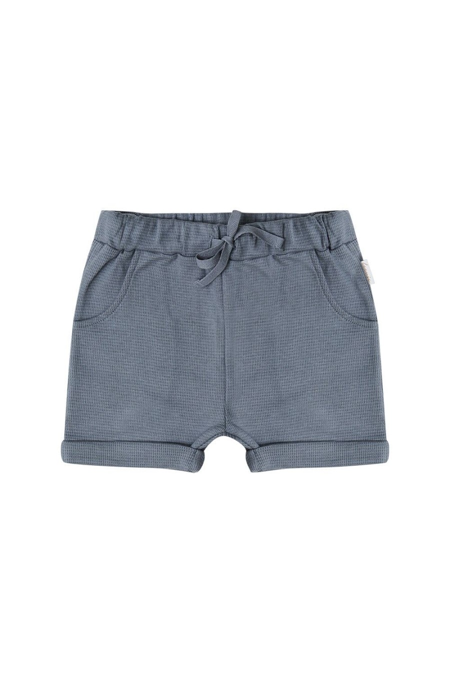 leevje Hosen & Shorts | Shorts Aus Waffle Pique 'Blue'