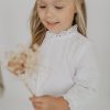 leevje Blusen & Shirts | Spitzenbluse Mit Broderie Anglaise Fur Kinder