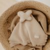 leevje Fur'S Kinderzimmer | Baby Kuscheltuch Aus Strick "Schmetterling"