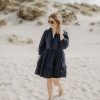 leevje Mini Me | Mini-Me Langarmliges Spitzenkleid 'Navy' Fur Frauen